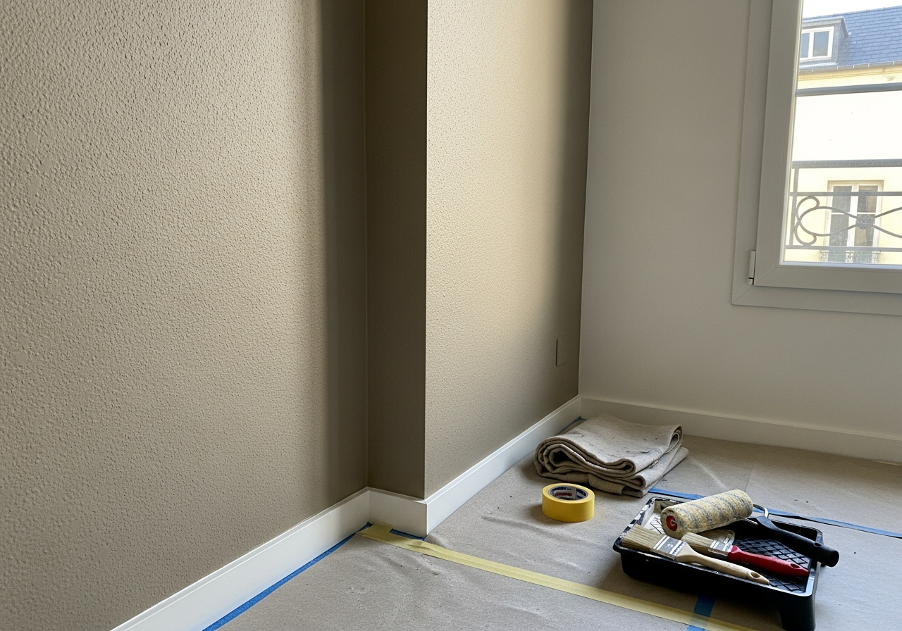 Chantier Peintre en bâtiment terminé à LYON à LYON